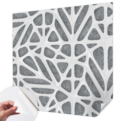 Déco papier peint salon Geometrická sieť