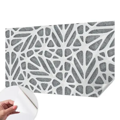 Papier peint photographique sur tissu non tissé Réseau géométrique