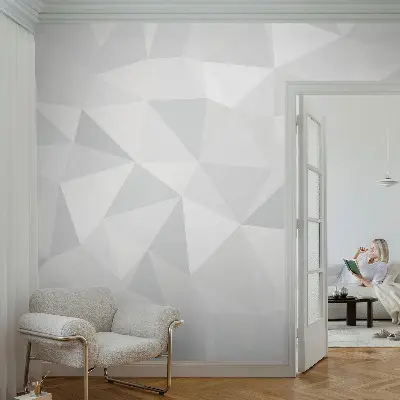 Papier peint intissé imprimé Mosaïque triangulaire