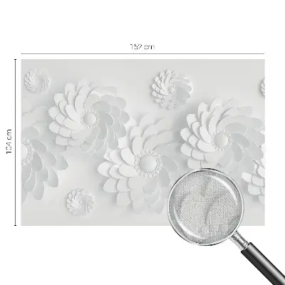 Papier peint photographique intissé élégance florale