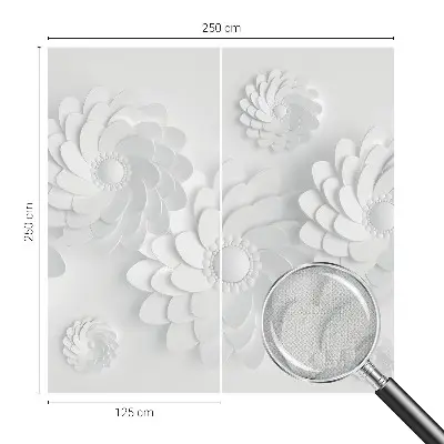 Papier peint photographique intissé élégance florale