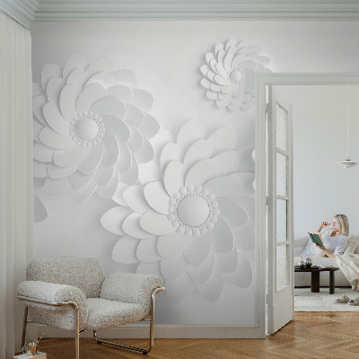 Papier peint chambre adulte cocooning Kvetinová elegancia