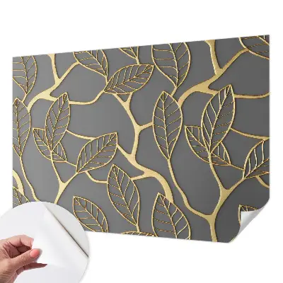 Papier peint photographique sur tissu non tissé Feuilles élégantes