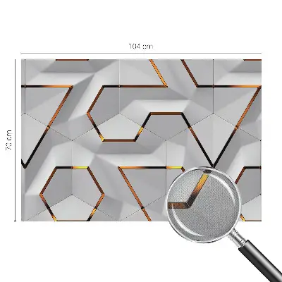 Papier peint intissé Motifs tridimensionnels