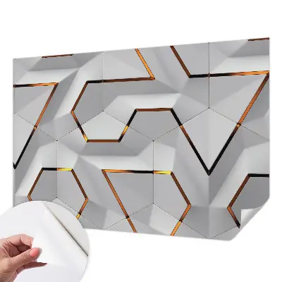 Papier peint intissé Motifs tridimensionnels