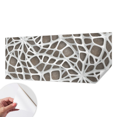 Papier peint tendance salon Geometrická sieť
