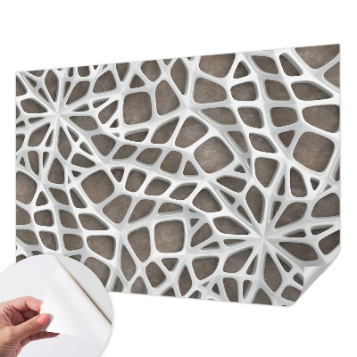Papier peint tendance salon Geometrická sieť