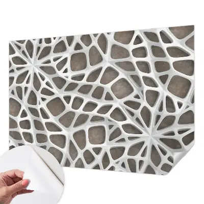 Papier peint photo sur tissu non tissé Réseau géométrique