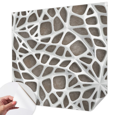 Papier peint tendance salon Geometrická sieť