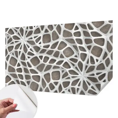 Papier peint photo sur tissu non tissé Réseau géométrique