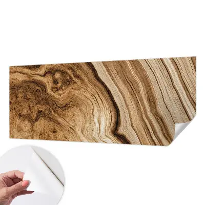 Papier peint photo imprimé sur tissu non tissé Grain de bois