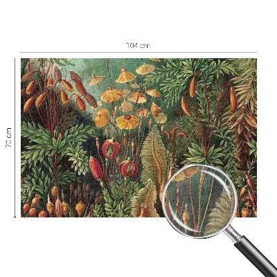 Papier peint intissé imprimé jardin exotique