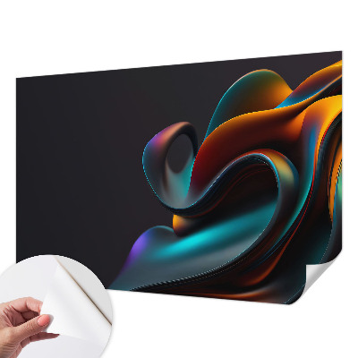 Papier peint chambre parentale Farebný vír