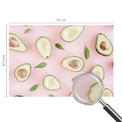 Papier peint photographique sur tissu non tissé Composition de l'avocat