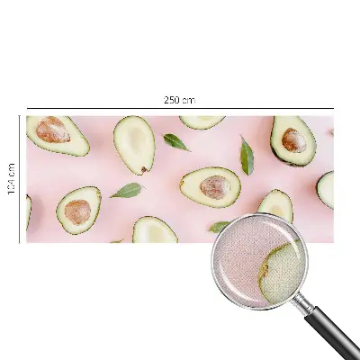 Papier peint photographique sur tissu non tissé Composition de l'avocat