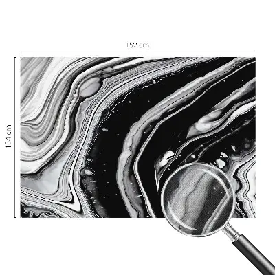 Papier peint photo sur tissu non tissé Ondes monochromatiques