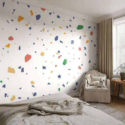 Papier peint photographique sur tissu non tissé Pièces arc-en-ciel