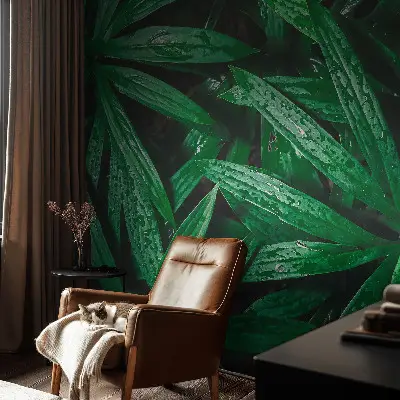 Papier peint intissé verdure naturelle