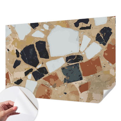 Papier peint chambre parentale Rustikálne kamene