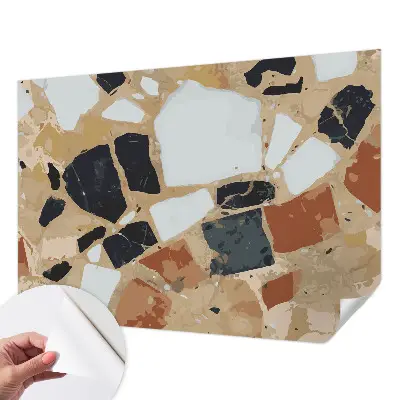 Papier peint photo imprimé sur tissu non tissé Pierres rustiques