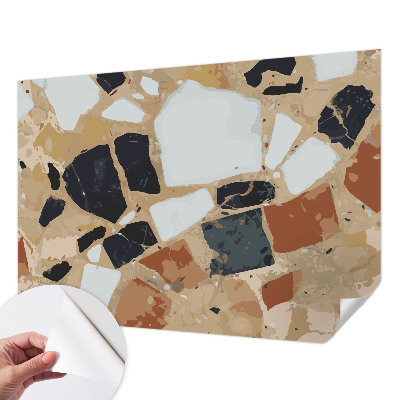 Papier peint chambre parentale Rustikálne kamene