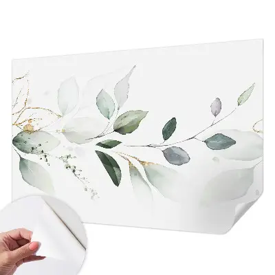 Papier peint photo grand format pour le mur Feuilles vertes