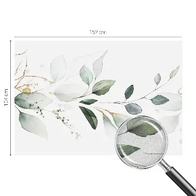 Papier peint photo grand format pour le mur Feuilles vertes