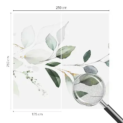 Papier peint photo grand format pour le mur Feuilles vertes