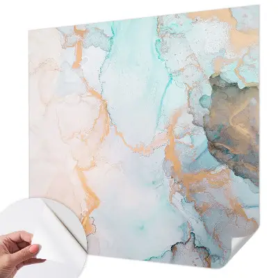 Papier peint photographique intissé vagues aquarelles