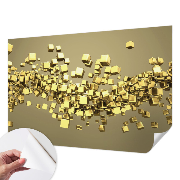 Papier peint chambre parentale Kreatívne kocky
