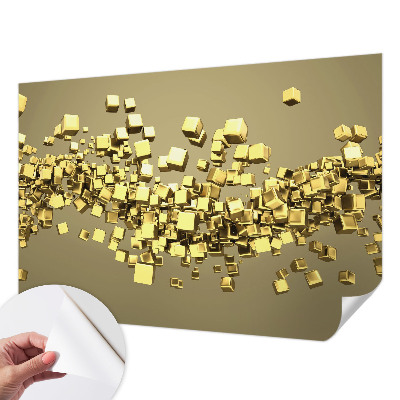Papier peint chambre parentale Kreatívne kocky