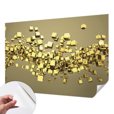 Papier peint chambre parentale Kreatívne kocky