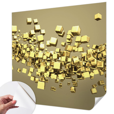 Papier peint chambre parentale Kreatívne kocky