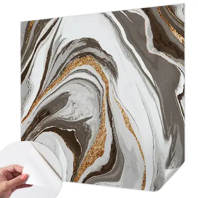 Papier peint photo grand format pour le mur tourbillons de marbre