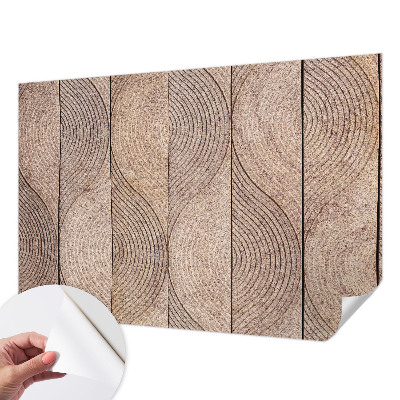 Papier peint tendance salon Vlny dreva