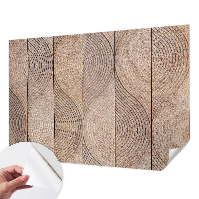 Papier peint tendance salon Vlny dreva