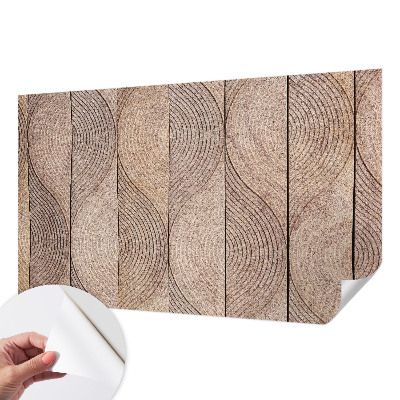Papier peint tendance salon Vlny dreva