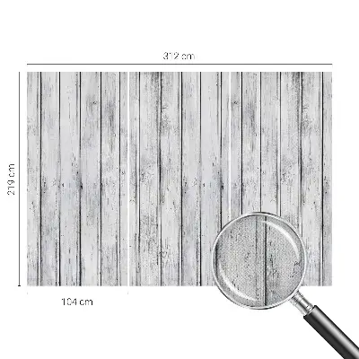 Papier peint photographique sur tissu non tissé planches de bois