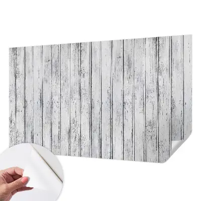 Papier peint photographique sur tissu non tissé planches de bois