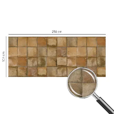 Papier peint photo sur tissu non tissé mosaïque rustique