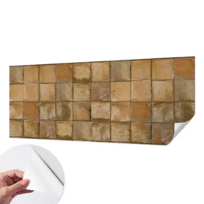 Papier peint photo sur tissu non tissé mosaïque rustique