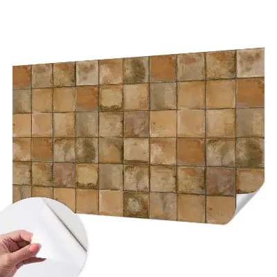 Papier peint photo sur tissu non tissé mosaïque rustique