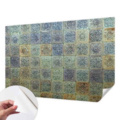 Papier peint chambre adulte cocooning Geometrické dlaždice