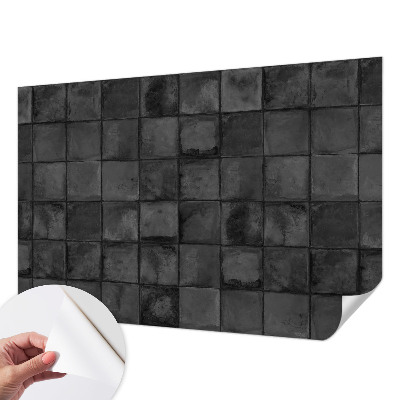Papier peint chambre parentale Sivé dlaždice