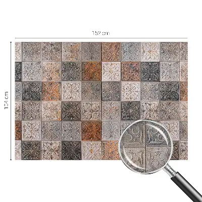 Papier peint photographique sur tissu non tissé Carreaux décoratifs
