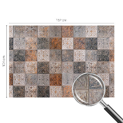 Papier peint chambre ado Ornamentálne dlaždice