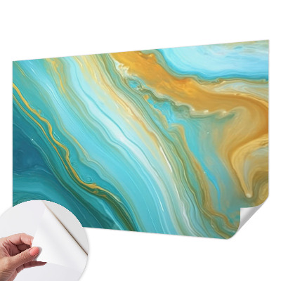 Déco papier peint salon Abstraktné vlny