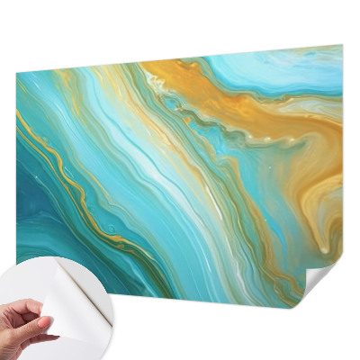 Déco papier peint salon Abstraktné vlny