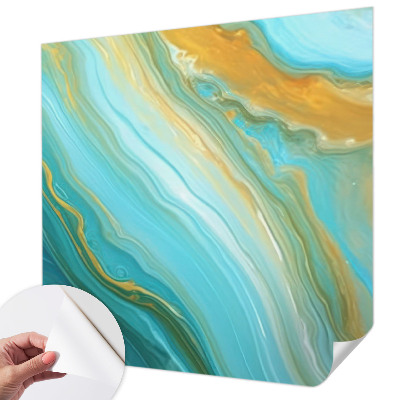 Déco papier peint salon Abstraktné vlny