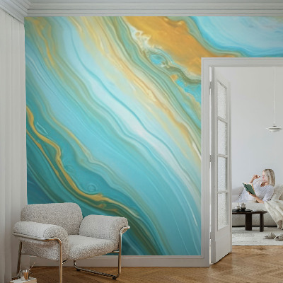 Déco papier peint salon Abstraktné vlny